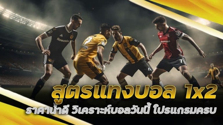 สูตรแทงบอล 1x2